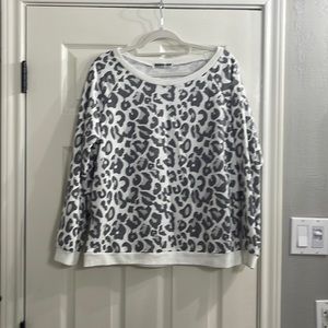 Leopard print sweater